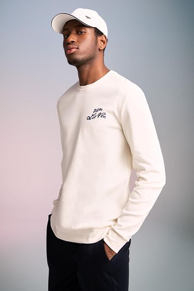 DeFacto Φούτερ με μοντέρνο Fit Crew Neck