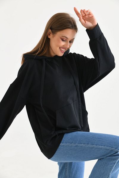 ubmbutik Kangaroo Pocket Hooded Sweatshirt