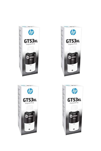 HP Gt53xl L9u63a Orjinal 4'lü Siyah Mürekkep