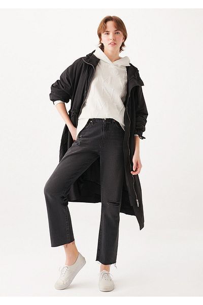 Mavi New York Ripped Grey Jean Trousers 101441-80793
