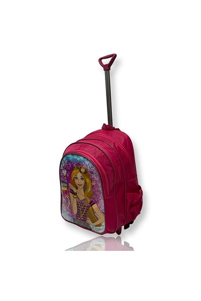 Zirve School Bag with Wheels and Squeegee