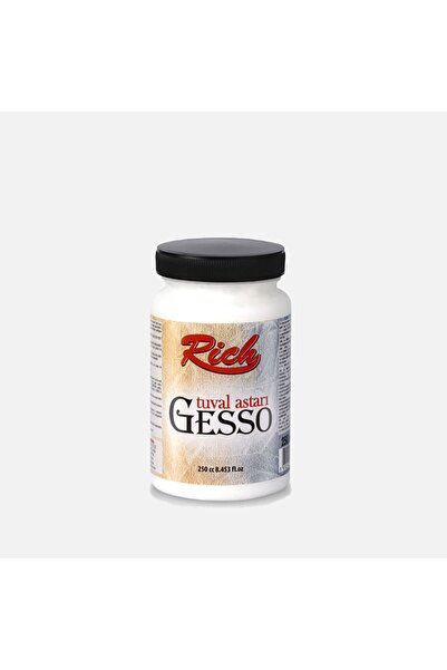 Rich Gesso Tuval Astarı Beyaz 250 Cc