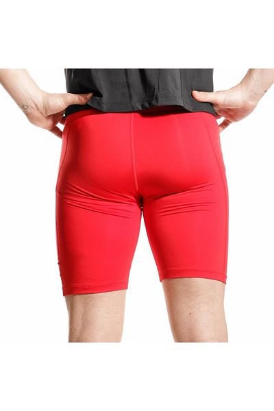 Nike Strike - Men's Red Short Pro Sports Leggings - Dh8128-657