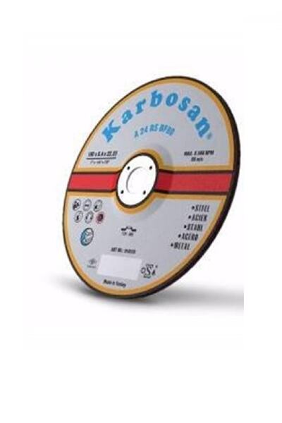 KARBOSAN A24 Rs Bf80 Metal Taşlama 180x8.0x22,23 Mm
