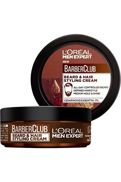 L'Oreal Paris L'oréal Paris Men Expert Barber Club Saç Ve Sakal Şekillendirici Krem Wax 75 Ml