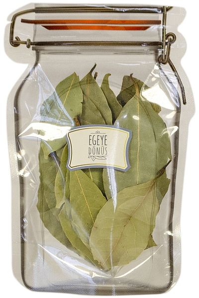 EGEYE DÖNÜŞ 10 gr.Laurel Leaf - Jar Look, Ziplock Storage Bag