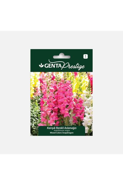 Genta Prestige Çiçek Tohumu Karışık Renkli Aslanağzı