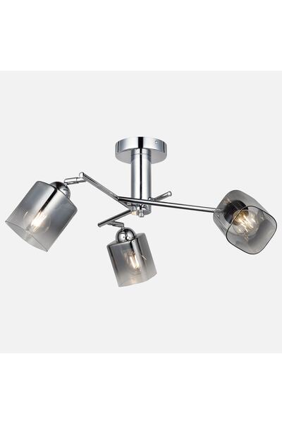 LUCEA Flat 3 Lu Krom Plafonyer 3xe27