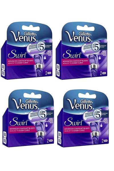 Gillette Venus Venus Swirl Extra Smooth Γυναικεία Ανταλλακτικά Ξυριστικά Λεπίδες 2 Συσκευασία Χ 4 Τεμάχια
