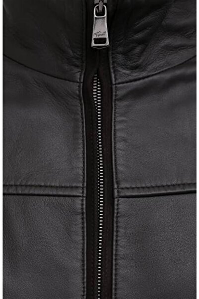 PAUL&SHARK Men's Woven Jacket C.w. Leather