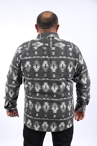 Starbattal Πουκάμισο Ξυλοκόπος μεγάλου μεγέθους Mcthree Rugprint 22212-πράσινο