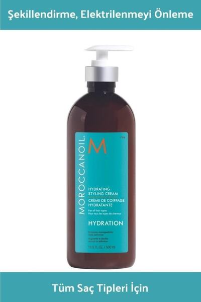 Moroccanoil Hydrating Durulanmayan Nemlendirici Şekillendirme Kremi 500 ml
