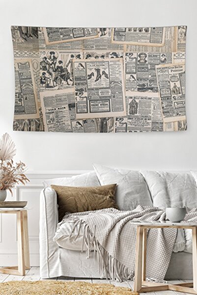 BAMBAŞKA MODA غطاء حائط مزخرف قابل للغسل وغير قابل للتلاشي ومقاوم للبقع Bmdö-...