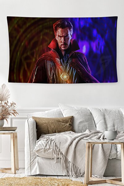 Generic Brand غطاء حائط مزخرف مقاوم للبقع وقابل للغسل من Doctor Strange Bmdö-...