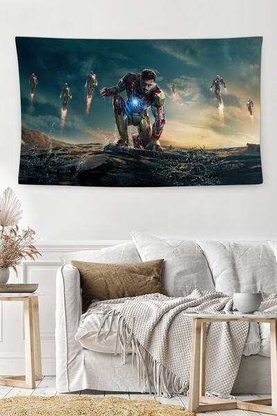 Generic Brand Iron Man 2, lavabil, nu se estompează, nu se pete, capac decora...