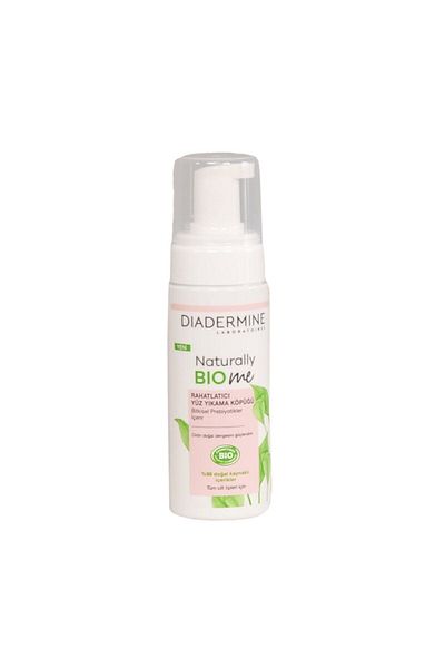 Diadermine Naturally Bio Me Relaxing Prebiotic Balancing Renewing Facial Cleansing Foam 150 Ml