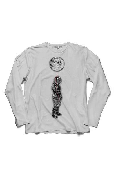 Kendim Seçtim Tricou cu mânecă lungă astronaut Space Cosmos Moon Earth Planet Galaxy 5