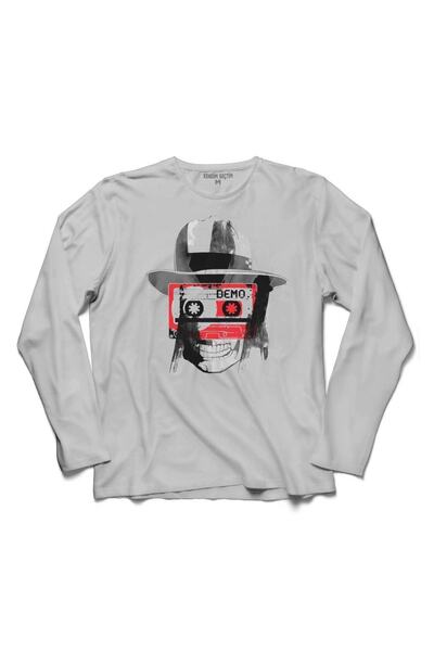 Kendim Seçtim Tricou cu mânecă lungă Demo Cassette Skull Skull Castle
