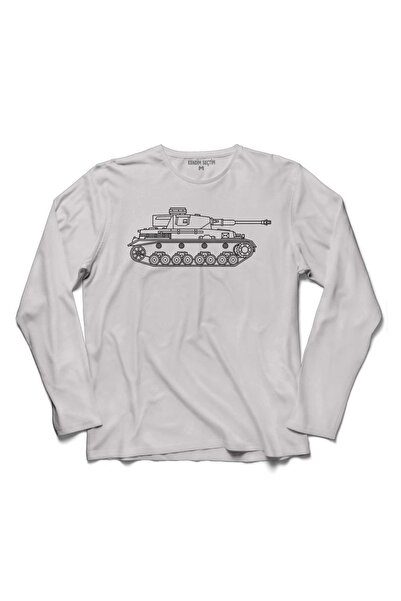 Kendim Seçtim Tricou cu mânecă lungă Tiger I Panzer Tank Wehrmacht Wh Wk2 WWII War
