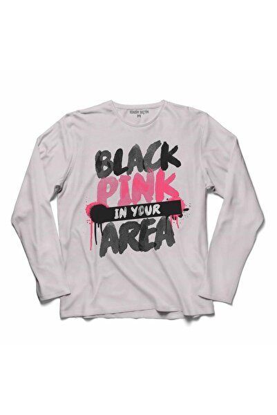 Kendim Seçtim Crna roza Blackpink kasetofon muzika Južna Koreja majica dugih ...