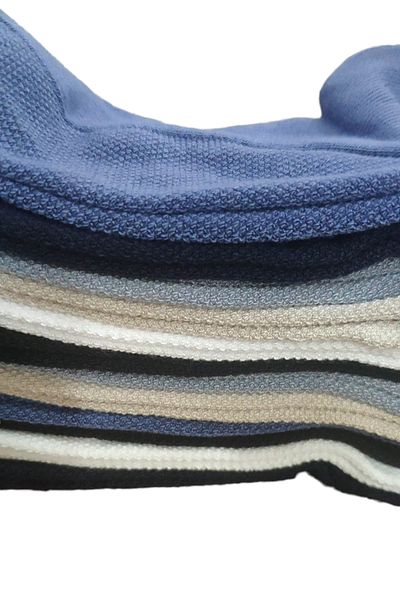 Leement socks Детски 12 чифта летни къси чорапи с модална мека текстура до глезена