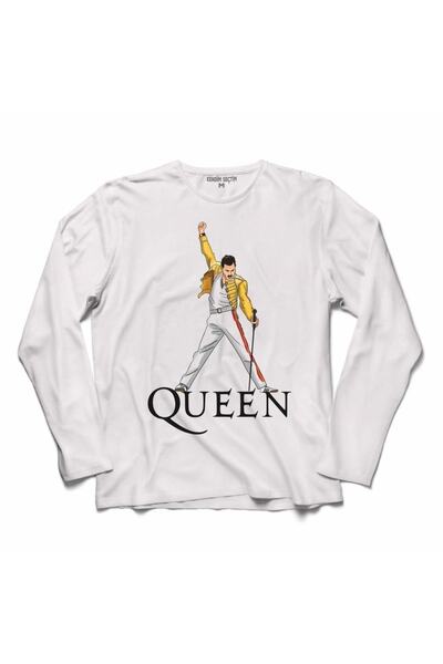 Kendim Seçtim Фредді Меркьюрі Rock Queen We Are The Champions Довгий рукав фу...