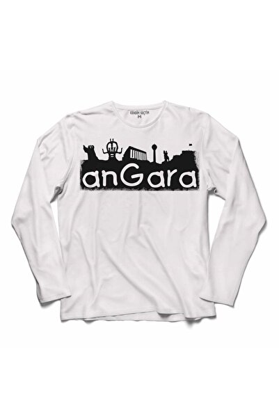 Kendim Seçtim Angara Ankara Zero Six 06 City Skyline majica dugih rukava
