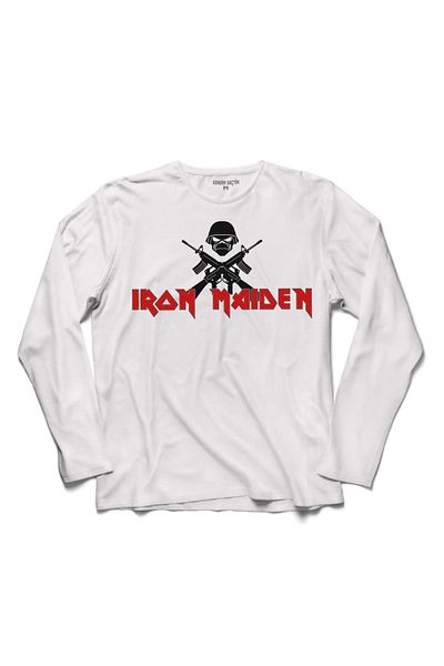 Kendim Seçtim Tricou cu mânecă lungă Iron Maiden