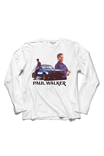 Kendim Seçtim Paul Walker See You Agaın Hızlı Ve Öfkeli Uzun Kollu Tişört