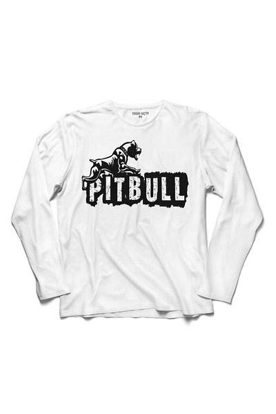 Kendim Seçtim Μακρυμάνικο μπλουζάκι Pıtbull Pit Bullowner Owner Dog Dog Head