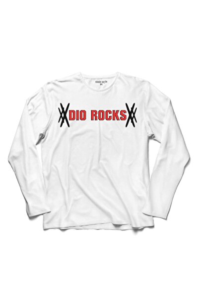 Kendim Seçtim Ronnie James Dio Returns Logo majica dugih rukava