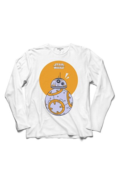 Kendim Seçtim Star Wars Bb-8 Bb8 Fathead majica sa dugim rukavima