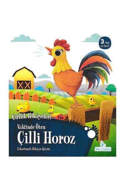 Semerkand Çocuk Yayınları Farm Stories - the Furred Rooster Who Roared in Time