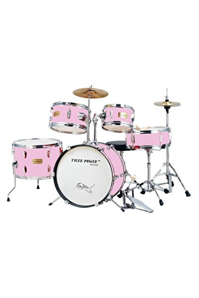 TIGER POWER Pembe Çocuk Davulu Jr50pkc