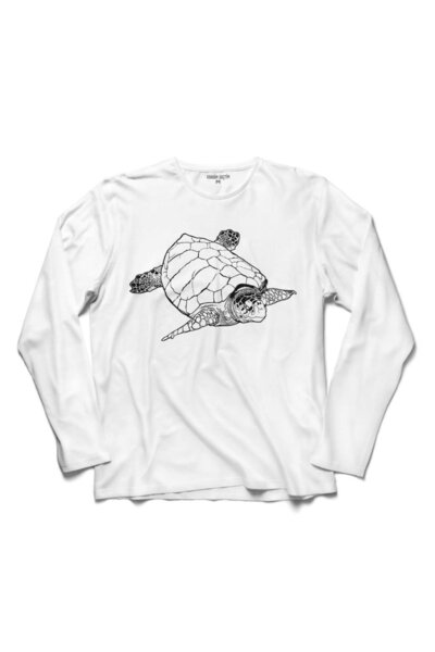 Kendim Seçtim Caretta Caretta Turtle Dalyan Turtles 2 Tricou cu mânecă lungă