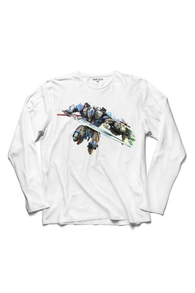 Kendim Seçtim Tricou cu mânecă lungă Transformers Optimus Prime Logo Decepticon 2