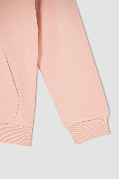 DeFacto Φούτερ με κουκούλα καγκουρό για κορίτσια