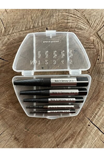 Böker Boker 5 Parça Ters Kılavuz Seti Pafta Klavuz Takımı Germany