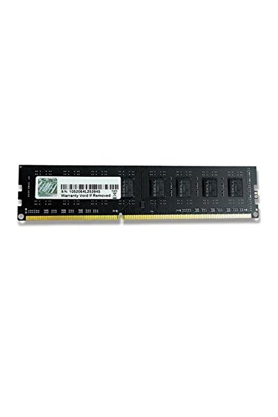 G Skill Gskıll 4gb Value Ddr3 1600mhz Cl11 Tek Modül Ram