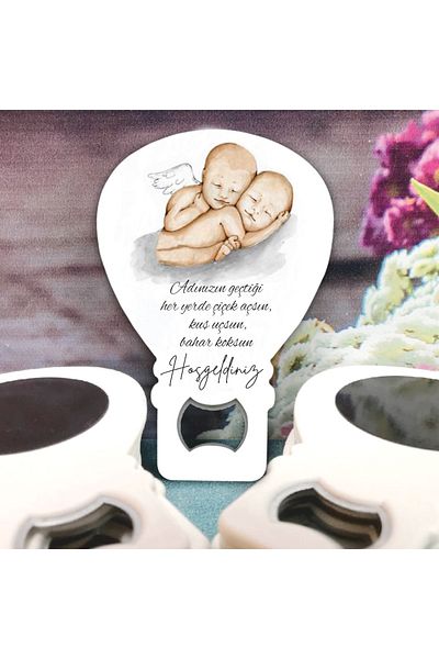 Ege ajans 10 Pieces Gemini Opener Magnet