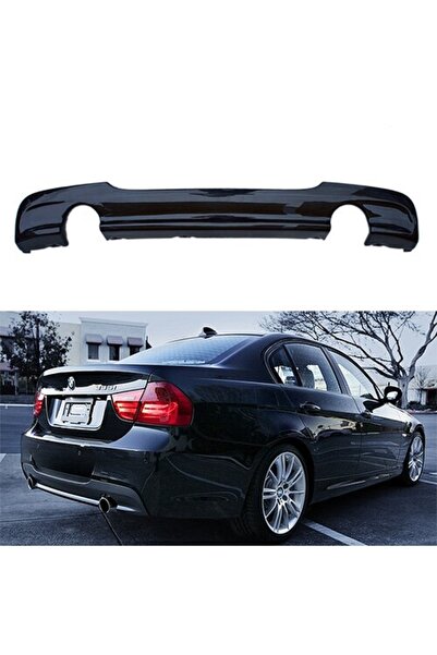 Genel Markalar Bmw E90 2005 2012 Plastik Boyasız 3 30 Arka Difüzör Uyumlu