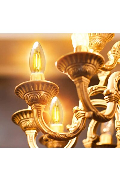 Cata CT-4280 4 WATT RUSTİK LED BUJİ AMPUL A14 AMBER
