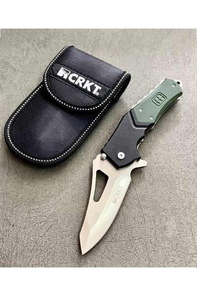 John Connely Crkt Marka Paslanmaz Çelik Kamp Avcı Çakıı - Kılıf Hediyeli -23 Cm H123