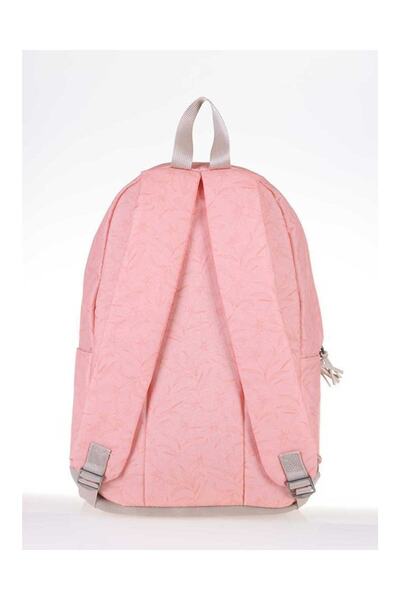 KAUKKO Women Girl Wichlight Salmon Flowers Backpack K1337