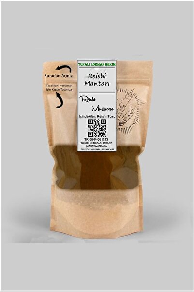 Tunalı Lokman Hekim Toz Reishi Mantarı 30 Gr (ganoderma Lucidum)