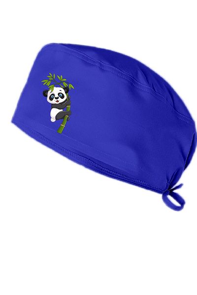 bonecim Cute Panda Doctor Nurse Hospital Cook Medical Surgical Bonnet