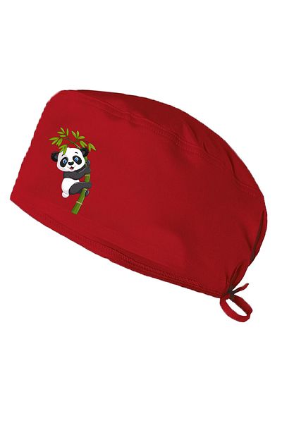 bonecim Cute Panda Doctor Nurse Hospital Cook Medical Surgical Bonnet