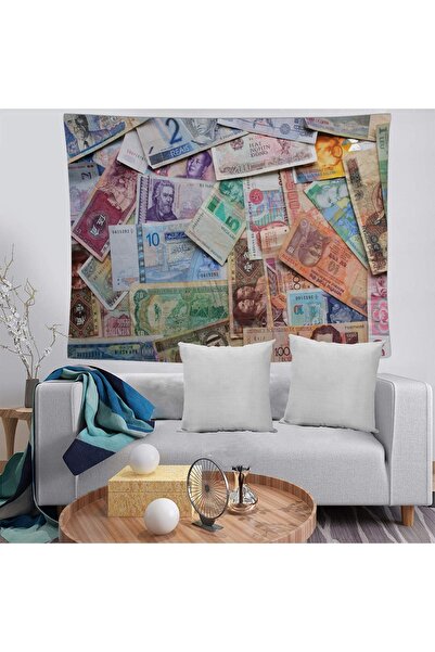 Generic Brand Monede Lavabilă, rezistentă la pete, husă decorativă de perete ...