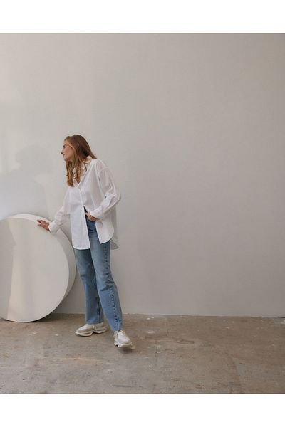 Trendyol Collection Світло-блакитні більш стійкі джинси з високою талією та широкими штанинами TWOAW23JE00364