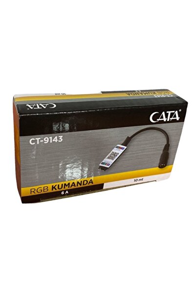 Cata Ct-9143 Bluetooth Cep Telefonundan Rgb Şerit Led Kontrol Aparatı